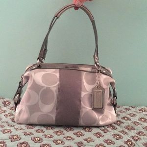 Coach purse and matching wallet